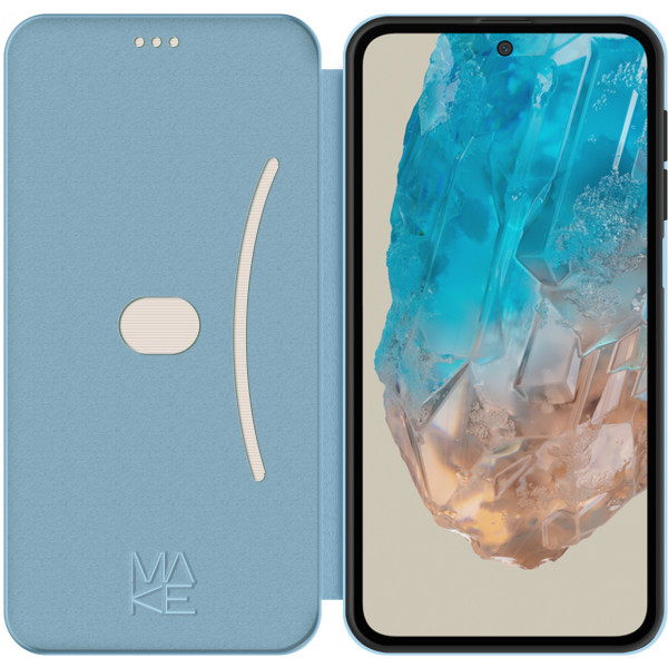 Фото - Чохол для смартфону MAKE Flip Samsung M35 Light Blue (MCP-SM35LB)