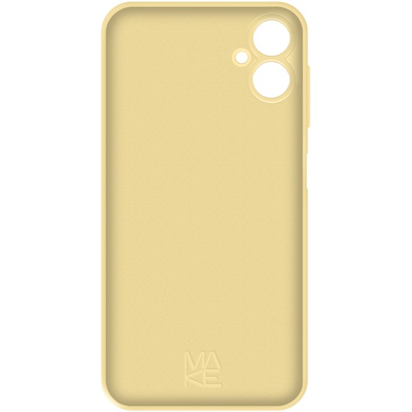 Фото - Чехол для смартфона MAKE Silicone Samsung A06 Gold (MCL-SA06GD)