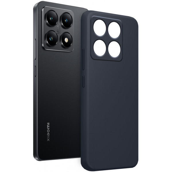 Фото - Чохол для смартфону MAKE Silicone Xiaomi 14T Titan Black (MCL-X14TBK)