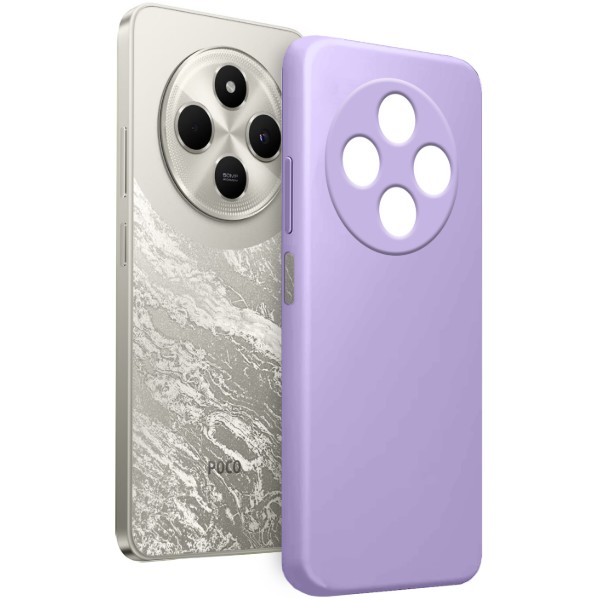 Фото - Чехол для смартфона MAKE Silicone Xiaomi Redmi 14C/Poco C75 Dreamy Purple (MCL-XR14C/PC75PL)