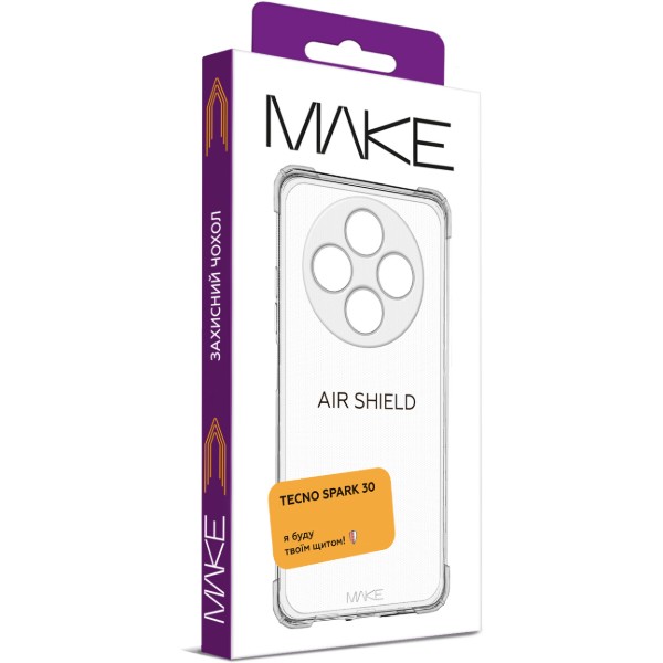 Фото - Чехол для смартфона MAKE Tecno Spark 30 AirShield (MCAS-TS30)