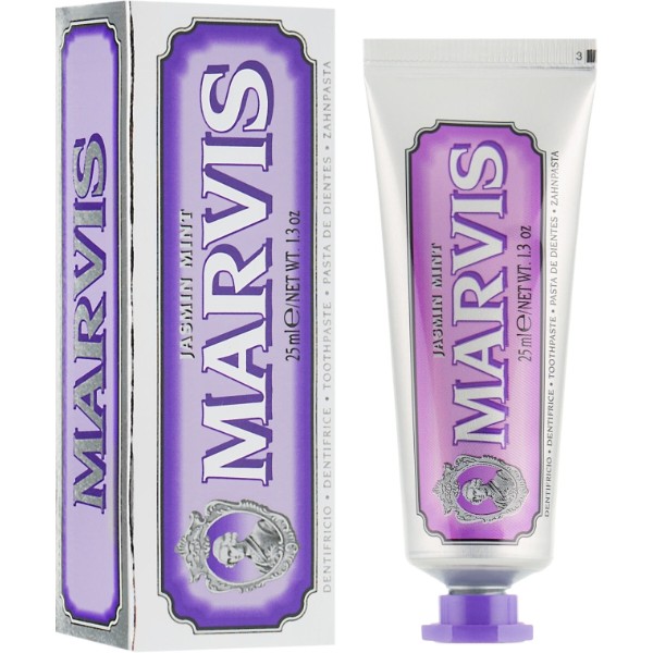 Фото - Зубна паста Marvis 7x25мл (Classic Strong, Whitening, Aquatic, Ginger, Licorice, Jasmin , Cinnamon) (8004395114665)