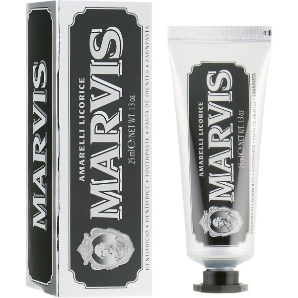 Фото - Зубна паста Marvis 7x25мл (Classic Strong, Whitening, Aquatic, Ginger, Licorice, Jasmin , Cinnamon) (8004395114665)