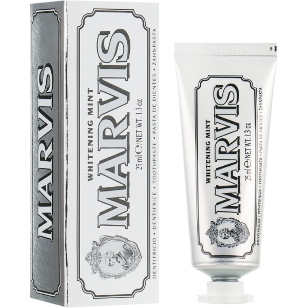 Фото - Зубна паста Marvis 7x25мл (Classic Strong, Whitening, Aquatic, Ginger, Licorice, Jasmin , Cinnamon) (8004395114665)