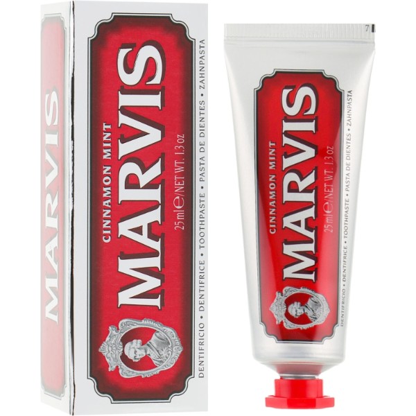 Фото - Зубна паста Marvis 7x25мл (Classic Strong, Whitening, Aquatic, Ginger, Licorice, Jasmin , Cinnamon) (8004395114665)