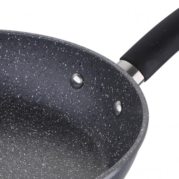 Фото - Сковорода універсальна Masterpro Home edition 24 см (BGMP-3281-BK)