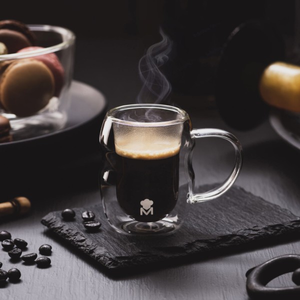 Фото - Набір чашок з подвійними стінками Masterpro Mixology 50 мл 4 шт. (BGMP-20209)