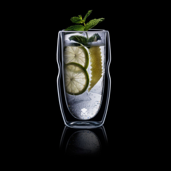 Фото - Набір склянок з подвійними стінками Masterpro Mixology 540 мл 2 шт. (BGMP-20204)