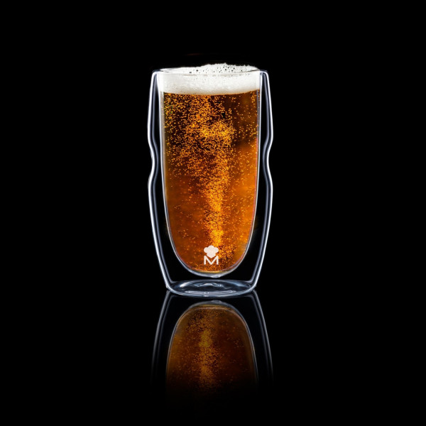 Фото - Набір склянок з подвійними стінками Masterpro Mixology 540 мл 2 шт. (BGMP-20204)