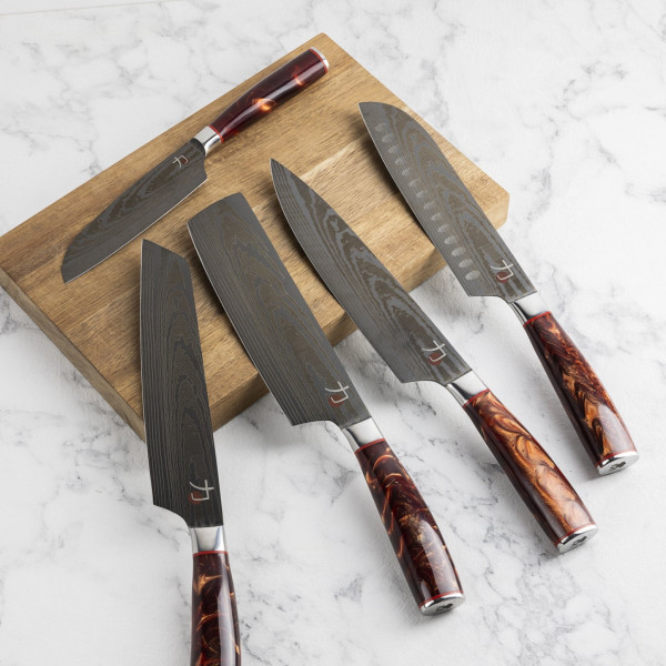 Фото - Ніж кухонний Masterpro Tetsu 17.5 см (BGMP-4125-BR)