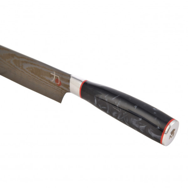 Фото - Ніж сантоку Masterpro Tetsu 17.5 см (BGMP-4128-MBK)