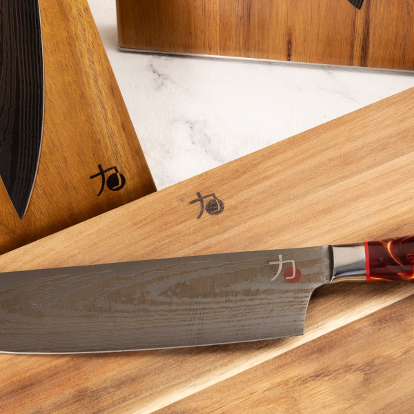 Фото - Ніж сантоку Masterpro Tetsu 17.5 см (BGMP-4128-MBK)