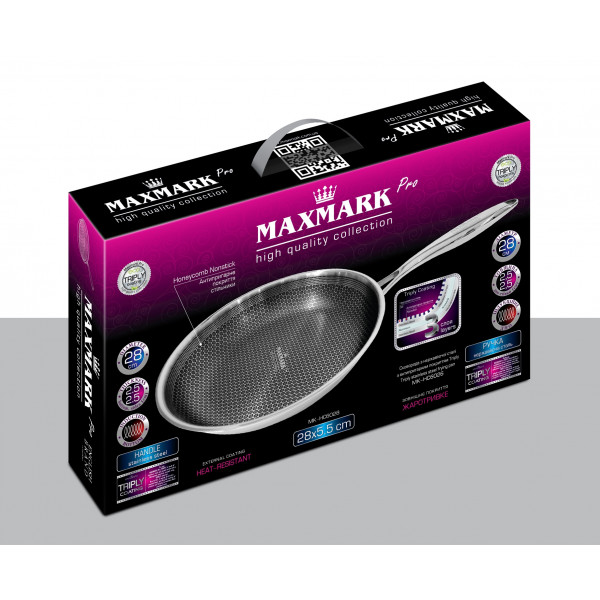 Фото - Сковорода универсальная Maxmark MK-HC6728