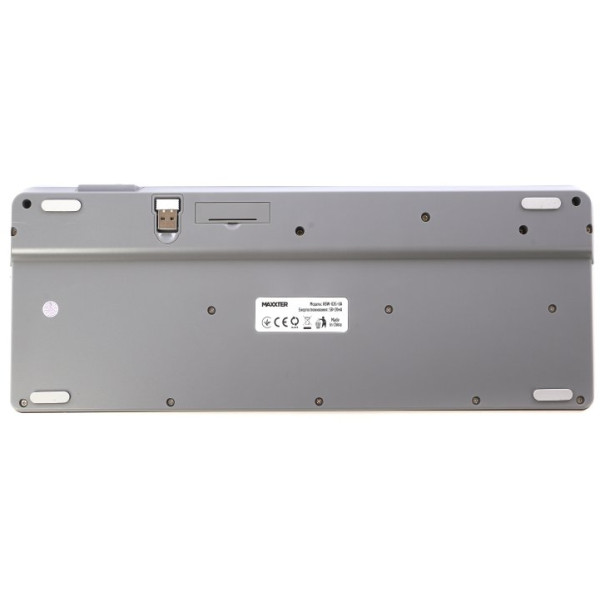 Фото - Клавіатура бездротова Maxxter KBW-02G-UA