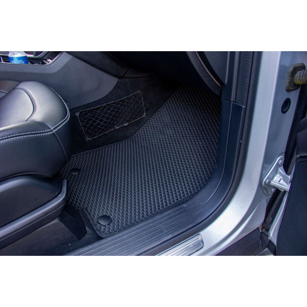 Фото - Килимки з екошкіри в салон авто передні EVAtech ECO для ML-Class (W166) Mercedes-Benz 2011-2015 1 покоління SUV EU (MB21534A2MS4BBB)