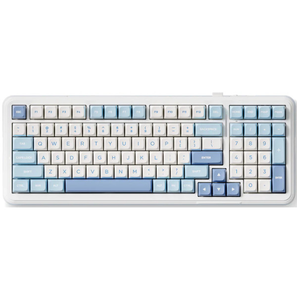 Фото - Клавиатура беспроводная игровая MCHOSE K99 Sky Blue (K99-1A) Фото - Клавиатура беспроводная игровая MCHOSE K99 Sky Blue (K99-1A)