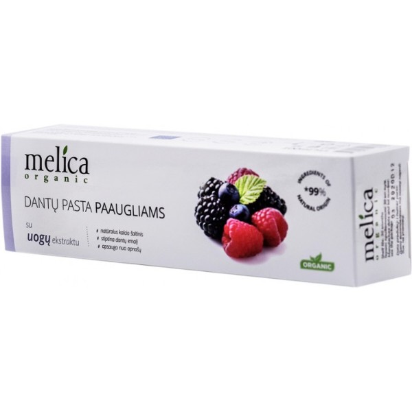 Фото - Зубная паста Melica Ягодный микс 100 мл (4770416003624)