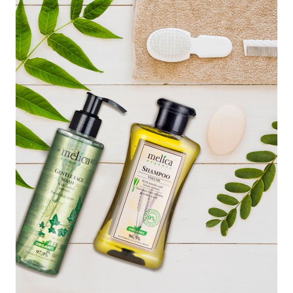 Фото - Бальзам для волосся Melica Organic с маслом Ши и экстрактом аира против выпадения волос 300 мл (4770416340668)