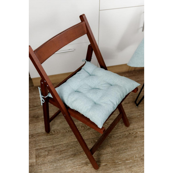 Фото - Подушка для стільця Прованс Menthol 40х40 см (038767)