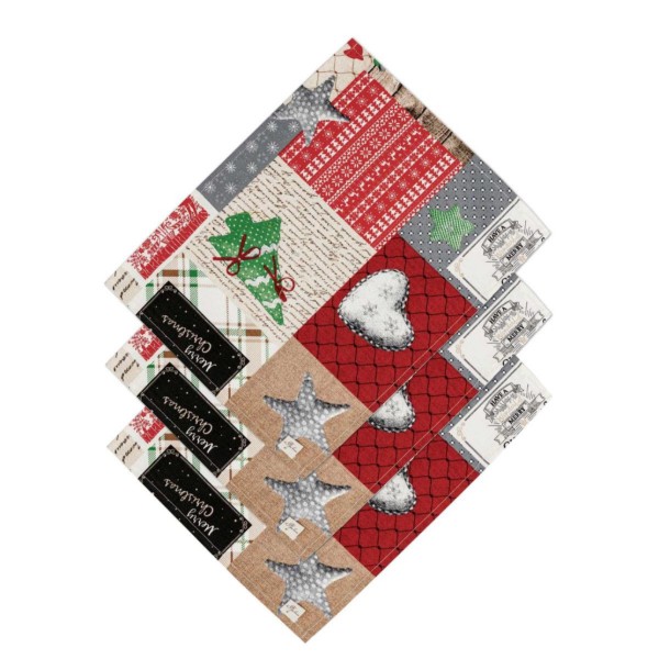 Фото - Салфетка для сервировки Прованс набор Merry Christmas 35х45 см (035089)