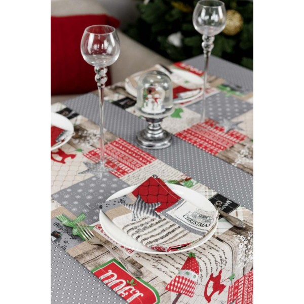 Фото - Салфетка для сервировки Прованс набор Merry Christmas 35х45 см (035089)
