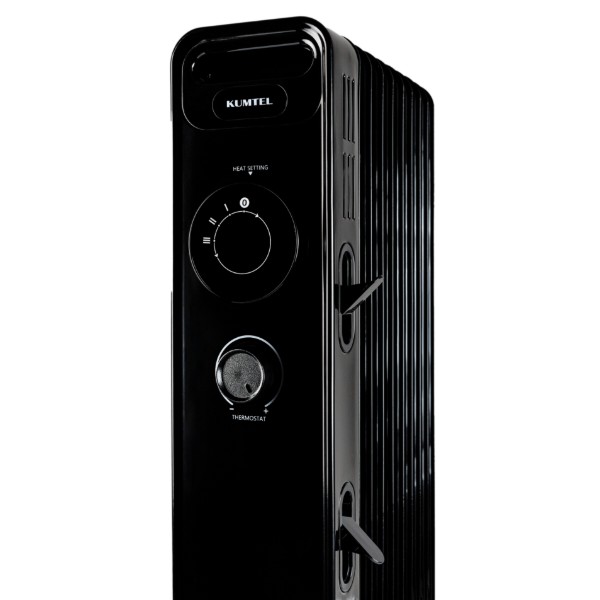 Фото - Обогреватель масляный Kumtel KUM-1225S Black