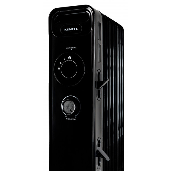 Фото - Обогреватель масляный Kumtel KUM-1230S Black