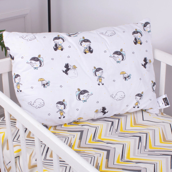 Фото - Подушка стандартна MirSon №3821 Kids Time 18-0003 Pinokio (2200007028832)