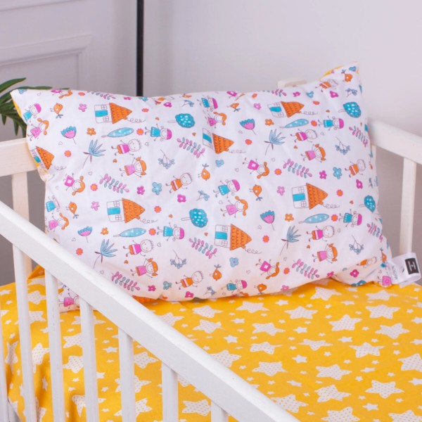 Фото - Подушка стандартная MirSon №3801 Kids Time 18-0002 Sweet Home EcoSilk (2200007027132)