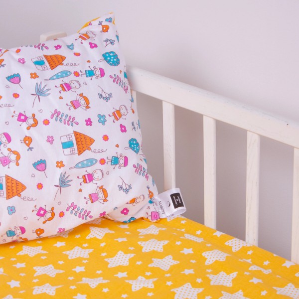 Фото - Подушка стандартная MirSon №3801 Kids Time 18-0002 Sweet Home EcoSilk (2200007027132)