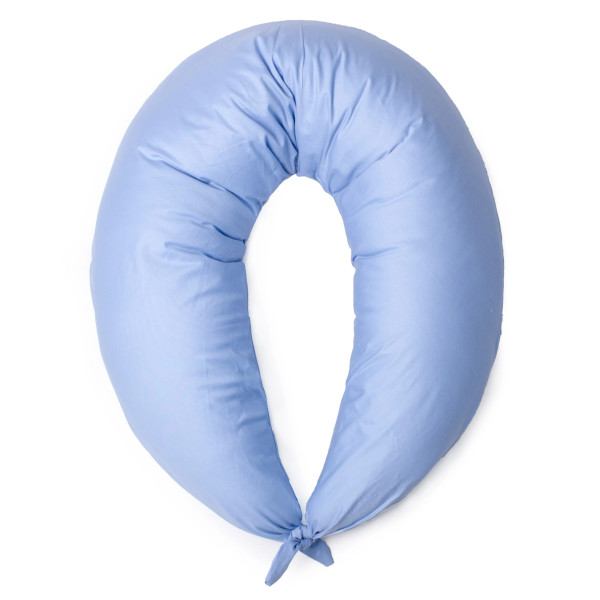Фото - Подушка для годування MirSon №10220 Satin 0842 Light Blue (2200007216239)