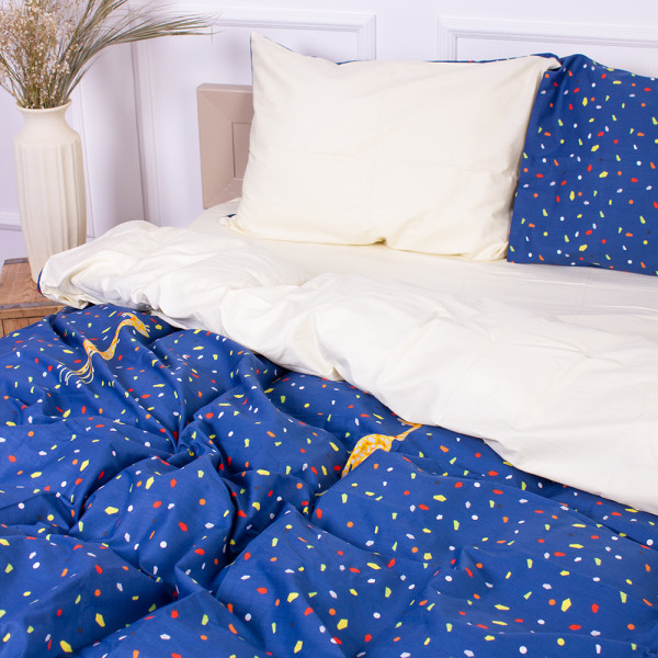 Фото - Комплект постільної білизни MirSon Сатин  22-1167 Pansy (2200002035705)