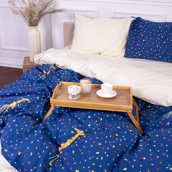 Фото - Комплект постільної білизни MirSon Сатин  22-1167 Pansy (2200002035705)