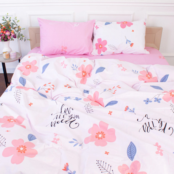 Фото - Наволочка MirSon Бязь 20-0003 Abelie 70х70 (2200001181847)