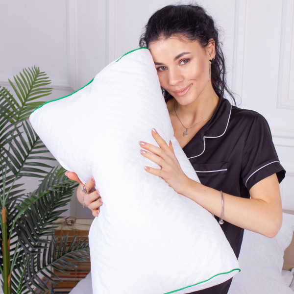 Фото - Подушка ортопедична MirSon №4227 Steep Line Aloe Vera 58х40х10.5 см (2200006424420)