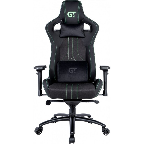 Фото - Крісло для геймерів GT Racer X-8006 Fabric Black/Green