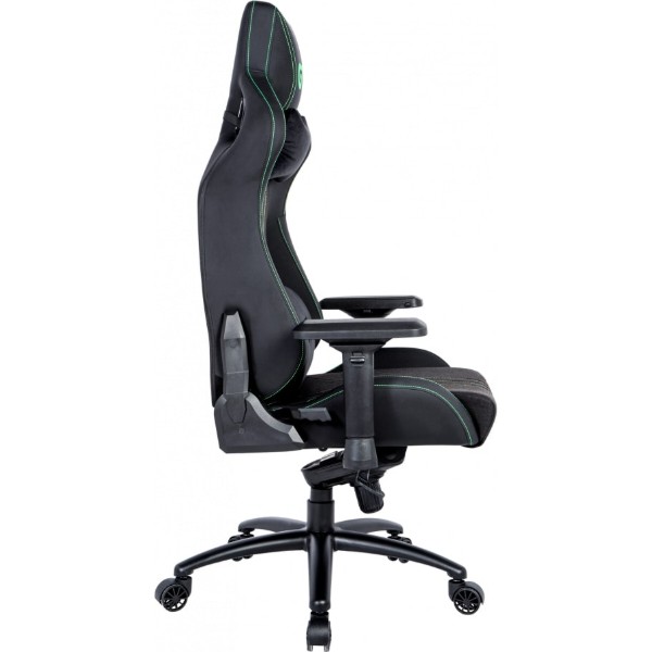Фото - Крісло для геймерів GT Racer X-8006 Fabric Black/Green