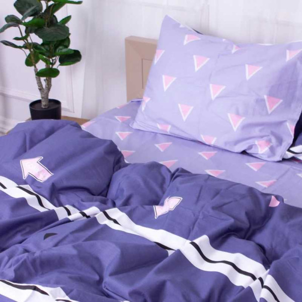 Фото - Комплект постільної білизни дитячий MirSon Сатин 22-1102 Ivonna 110х140 (2200001182530)