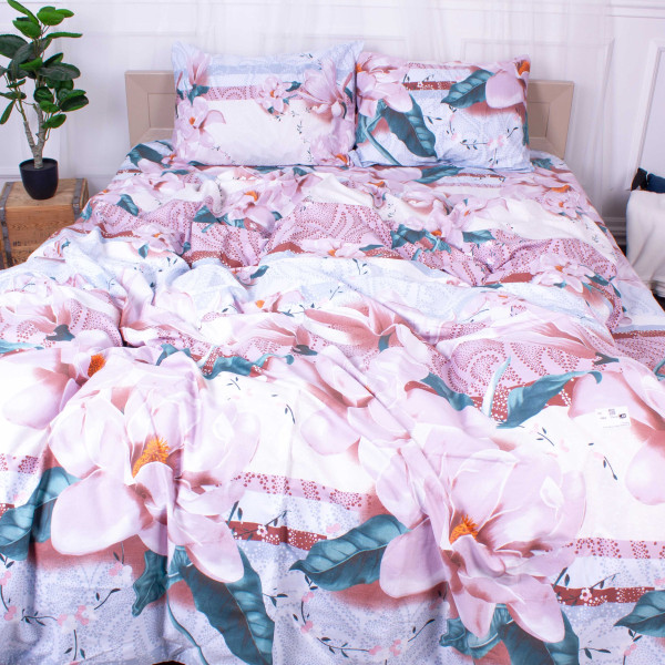 Фото - Комплект постільної білизни дитячий MirSon Сатин 22-1284 Spring flowering (2200003591279) Фото - Комплект постільної білизни дитячий MirSon Сатин 22-1284 Spring flowering (2200003591279)