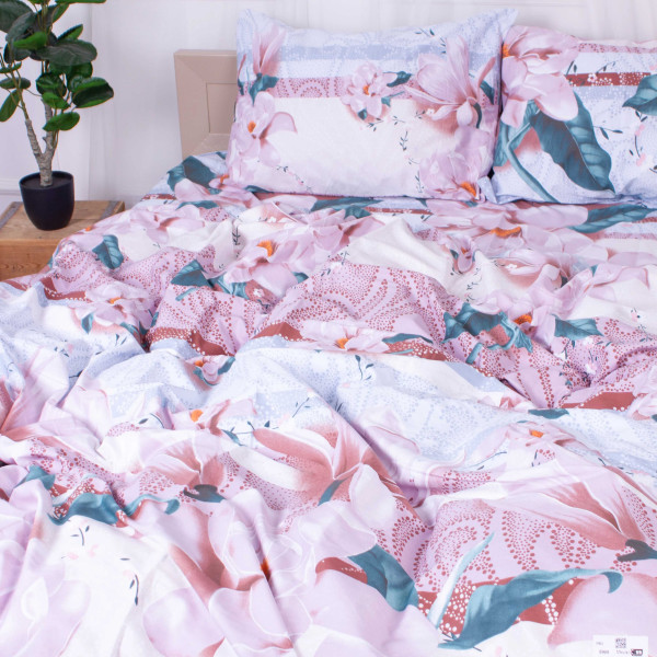 Фото - Комплект постільної білизни дитячий MirSon Сатин 22-1284 Spring flowering (2200003591279)