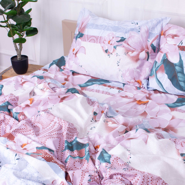 Фото - Комплект постільної білизни дитячий MirSon Сатин 22-1284 Spring flowering (2200003591279)