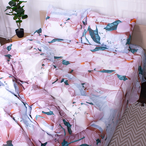 Фото - Комплект постільної білизни дитячий MirSon Сатин 22-1284 Spring flowering (2200003591279)