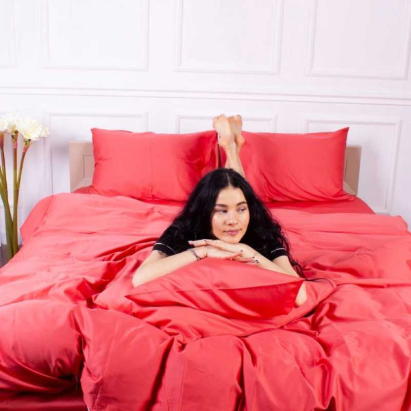 Фото - Комплект постільної білизни дитячий MirSon Сатин Silvia 0132 110х140 (2200000671127)