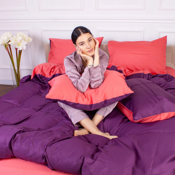 Фото - Наволочка MirSon Сатин 0132+3220 Pion 70х70 (2200001217782)