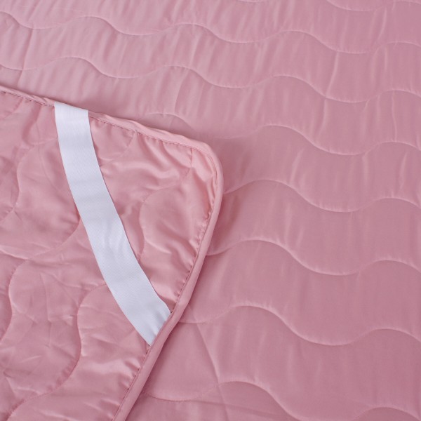 Фото - Наматрацник MirSon Eco Light №1729 Тенсель Modal Pink 150x200 см (2200002891707)
