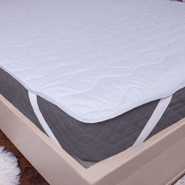 Фото - Наматрацник MirSon №9052 Eco Light Gray (Cotton) 150x200 см (2200006086314)