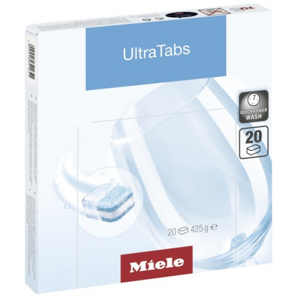 Фото - Таблетка для посудомоечной машины Miele Ultra Tabs All in 1 20 шт. (21995528EU3)