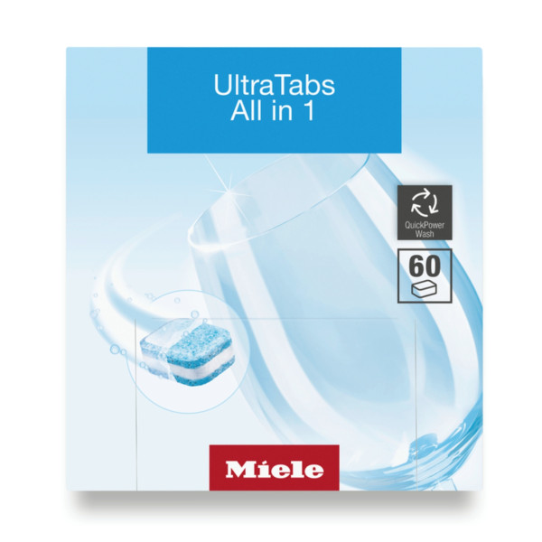 Фото - Таблетка для посудомоечной машины Miele Ultra Tabs All in 1 180 шт. (21995529EU3)