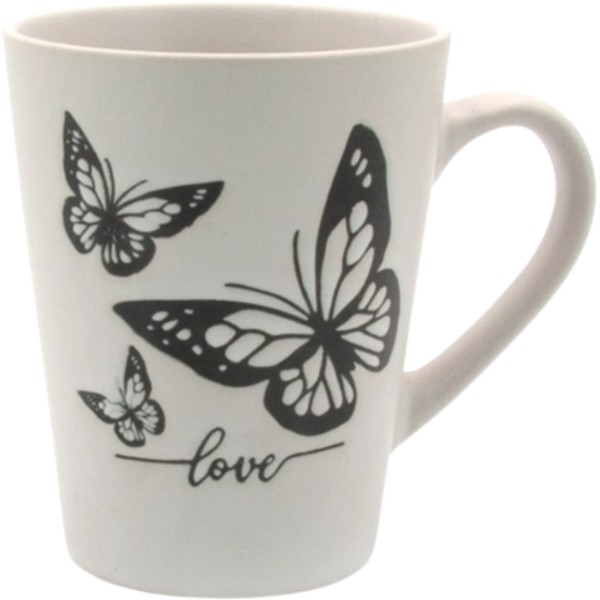 Фото - Чашка Milika Butterfly LoftGrey 330 мл (M0420-KLV8-S145C)