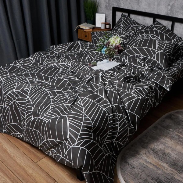 Фото - Комплект постельного белья Moon&Star Satin Elit Minimal Chic 160х220 нав. 2х40х60 (MS-820008455)